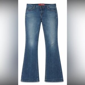 Classic Blue Flared Women Jeans